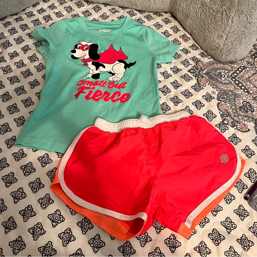 JK Tech T-shirt and short set